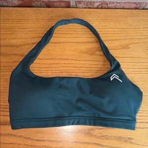Women's Dark Green Halter Bralette Oner Active
